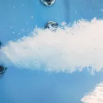 Jets de massage sous-marins du bain nordique Nordic Hottub Spa avec cuve intérieure en plastique HDPE