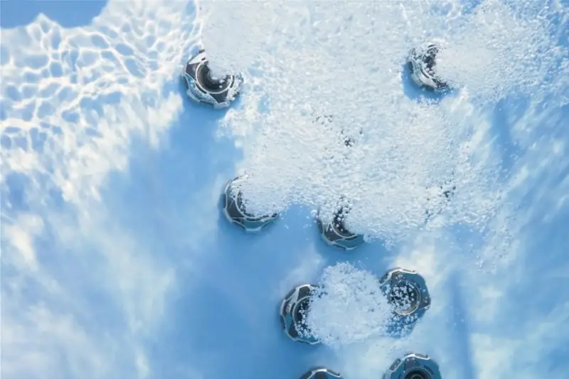 Jets de massage sous-marins du bain nordique Nordic Hottub Spa