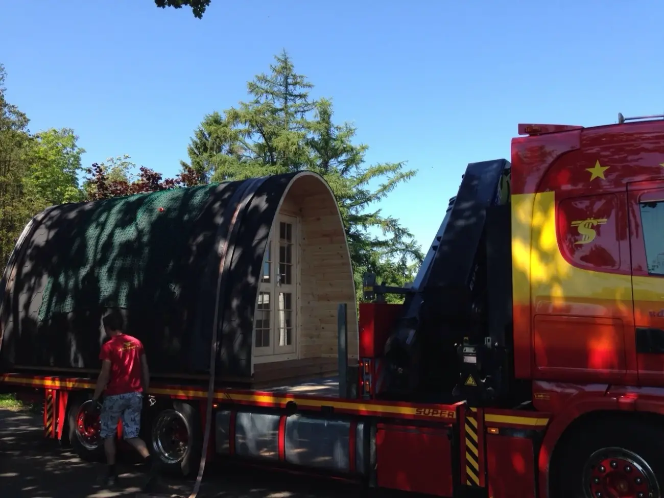 Ticra Outdoor Transport Glamping accommodaties