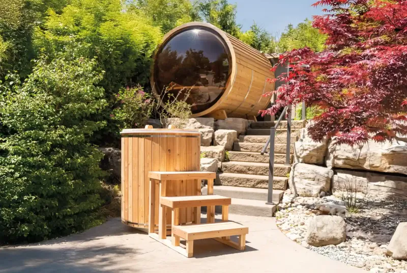 Wooden Ice Bath