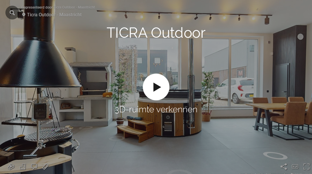 Virtuele showroom TICRA