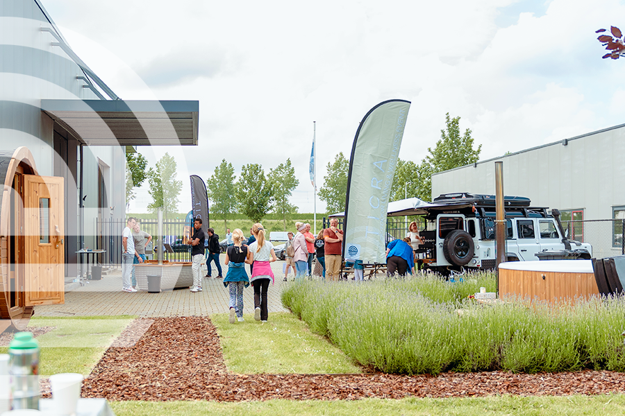 Ticra Outdoor Living & Wellness Event dronten hottub demonstratie