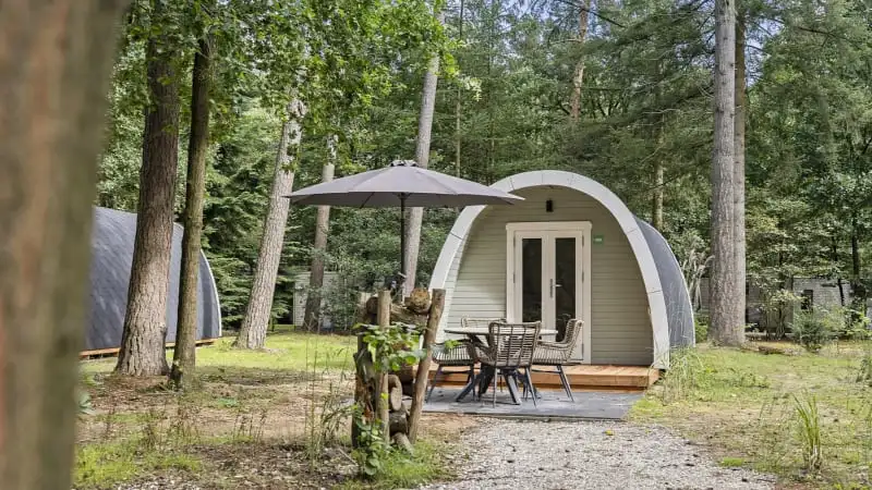 camping pod kaufen Fjordholz Camping Pod Modell Luxe 400cm 2-Raum online bestellen