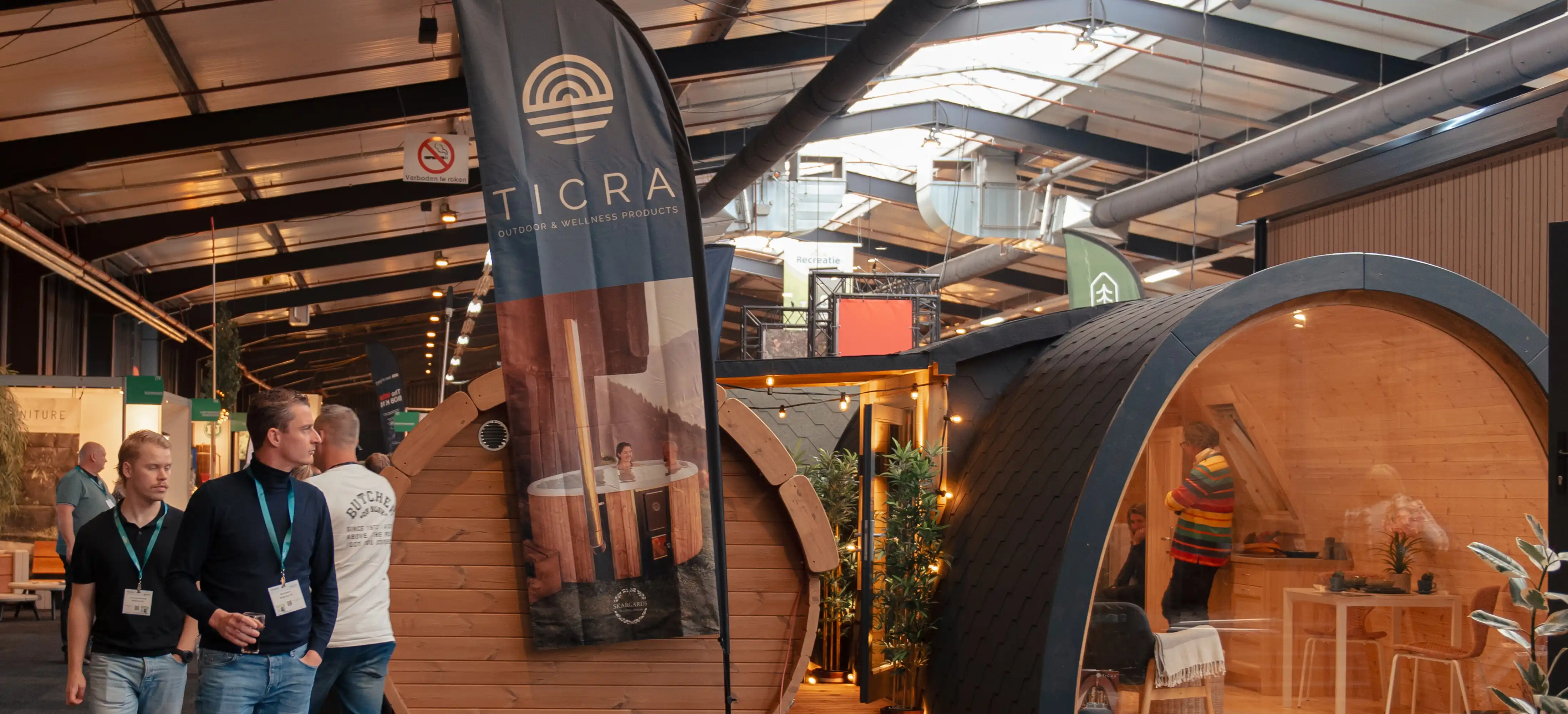 Ticra op Recreatie vakbeurs Hardenberg