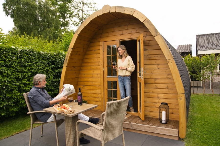 elfbar elfa kaufen Camping-Pod Luxus-Isoliert 3.0m x 4.8m mit Badezimmer ⋆ Tynnyri-Sauna.com main image 0