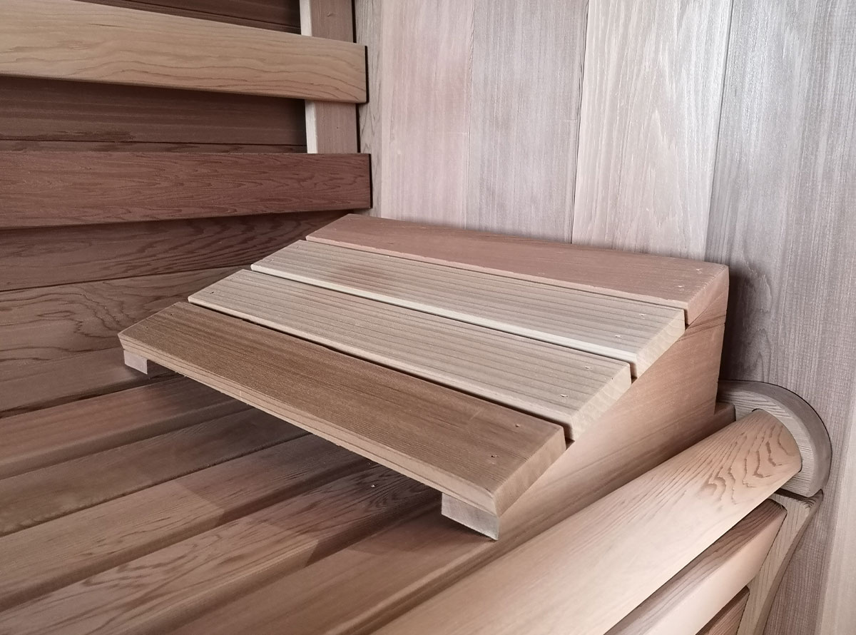 red cedar hoofdsteun